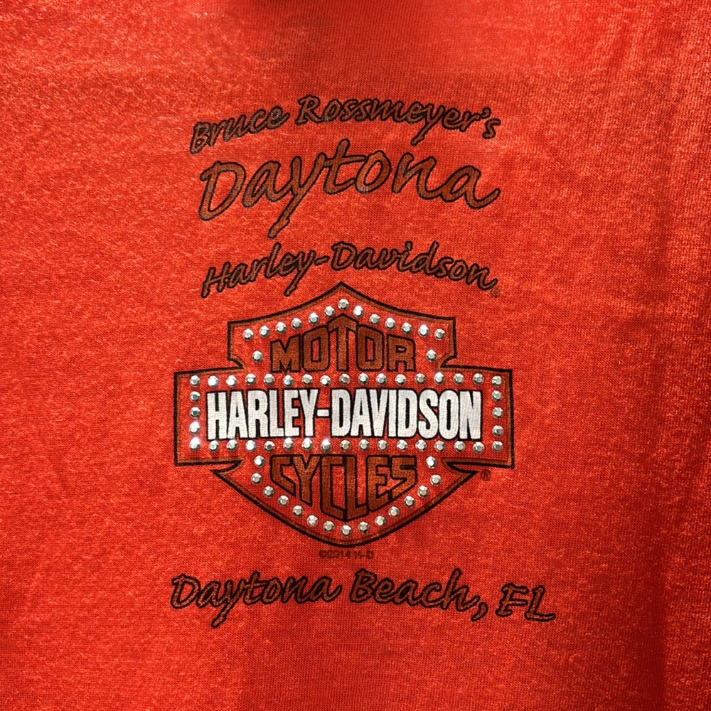 Ladies short sleeve tshirt Harley Davidson - Picture 6 of 6